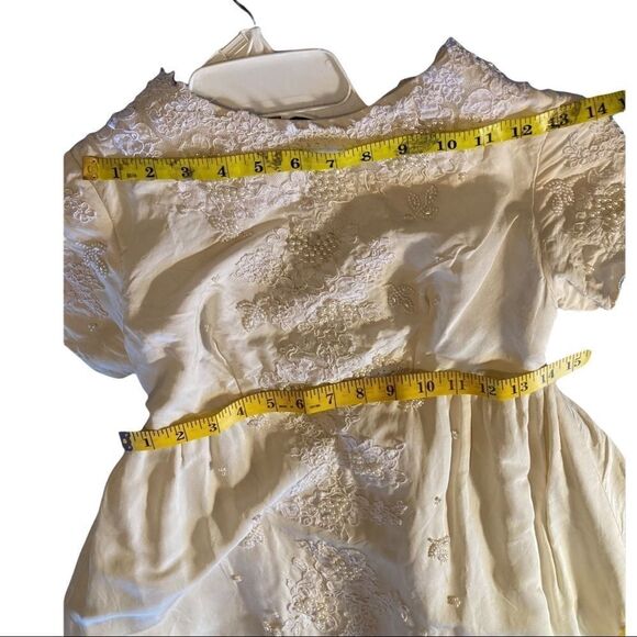 MISS BETSY Wedding Dress Vintage #1149,Made in USA,Size 3,Ivory, beaded - Picture 11 of 15